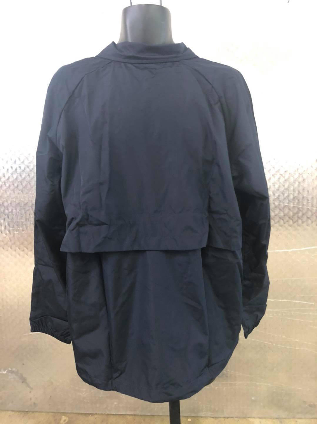 navy windbreaker pants