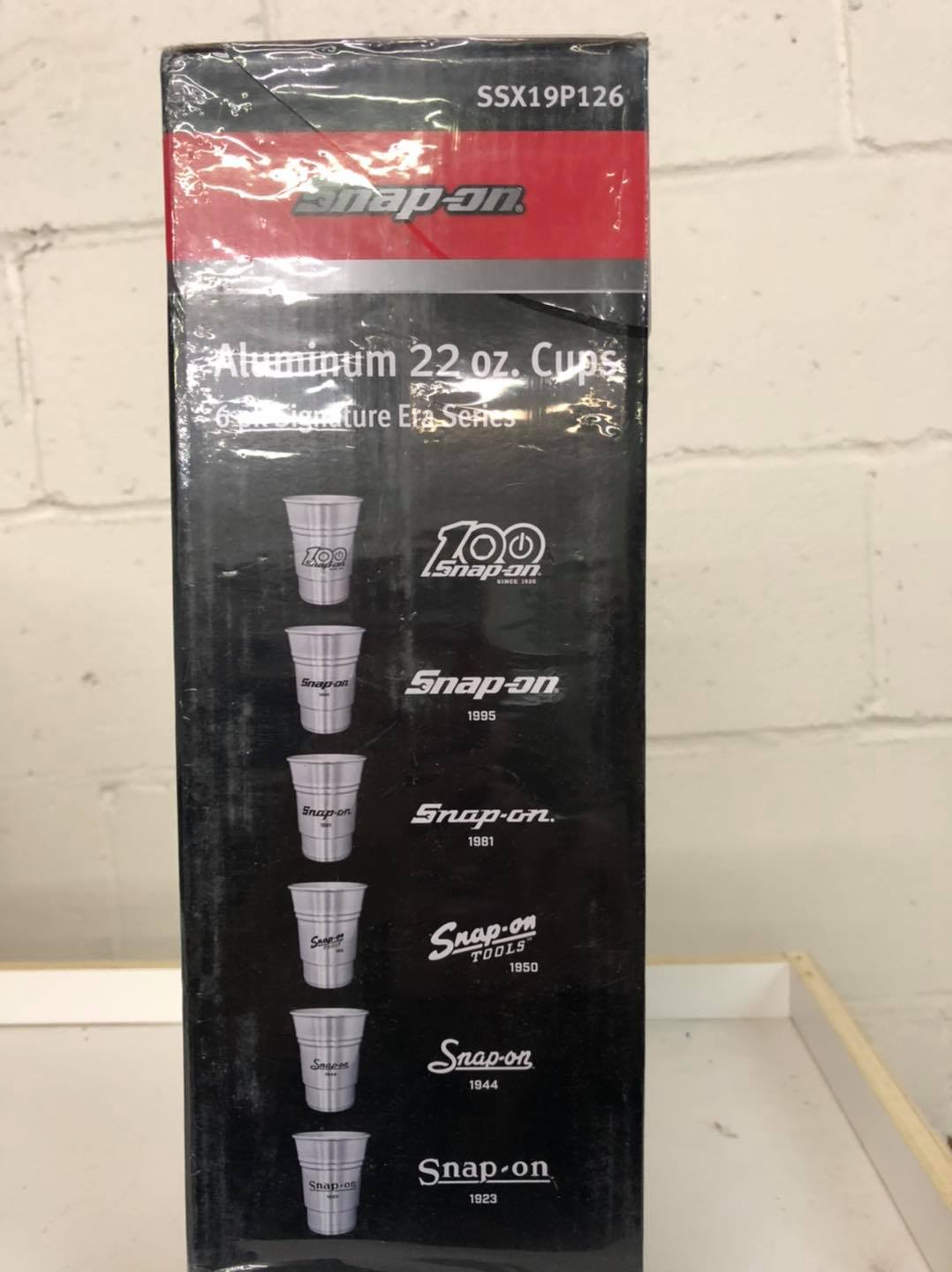 Snap-On Very Collectable 100th Anniversary Aluminum Tumblers – Big Kid  Merchandise