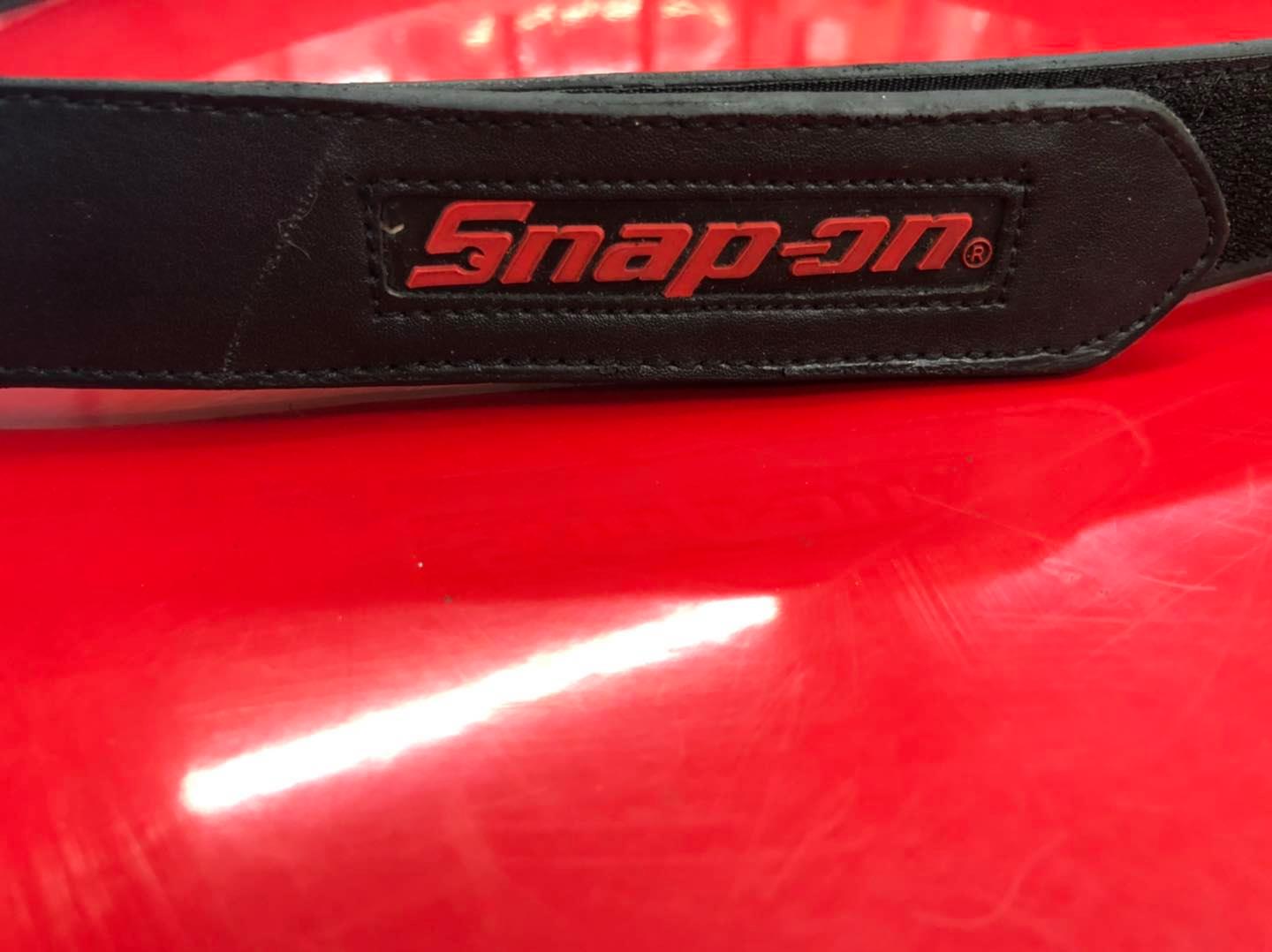 Snap-On Genuine Black Leather Belt. Velcro closure – Big Kid Merchandise