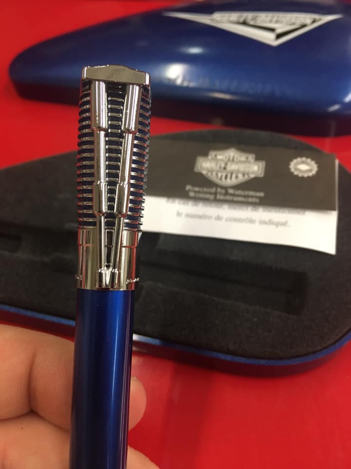 Harley Davidson Waterman Pen Blue – Big Kid Merchandise