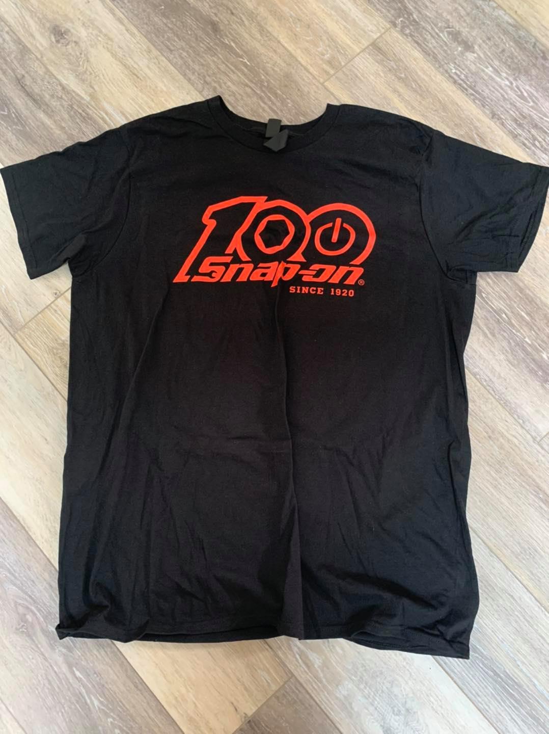 Snap On 100th Anniversary t shirt Size XL Big Kid Merchandise